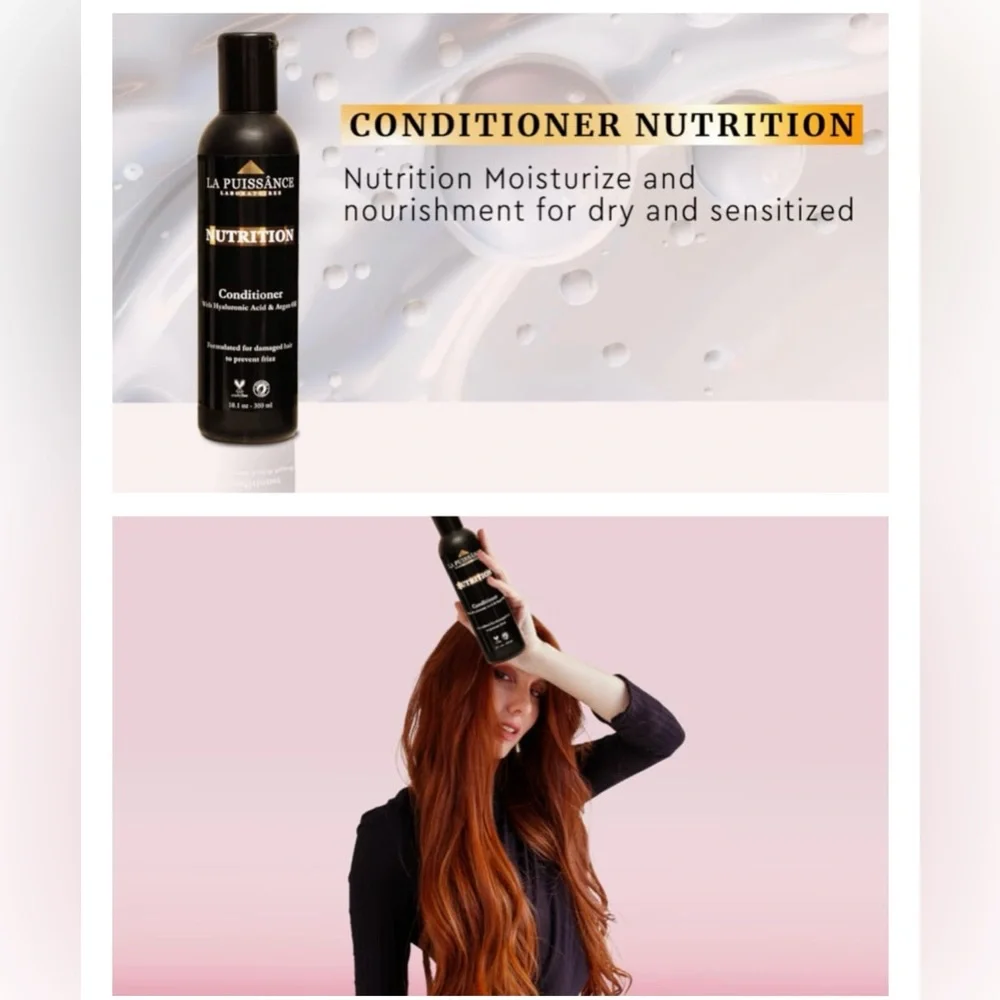 Premium Argan Oil Conditioner - Nutrition, Anti Frizz, Hydrating, Moisturizing